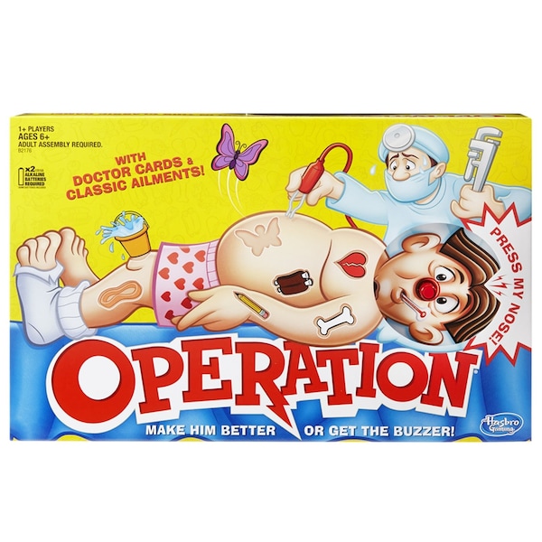 Hasbro Operation Game 34 pc